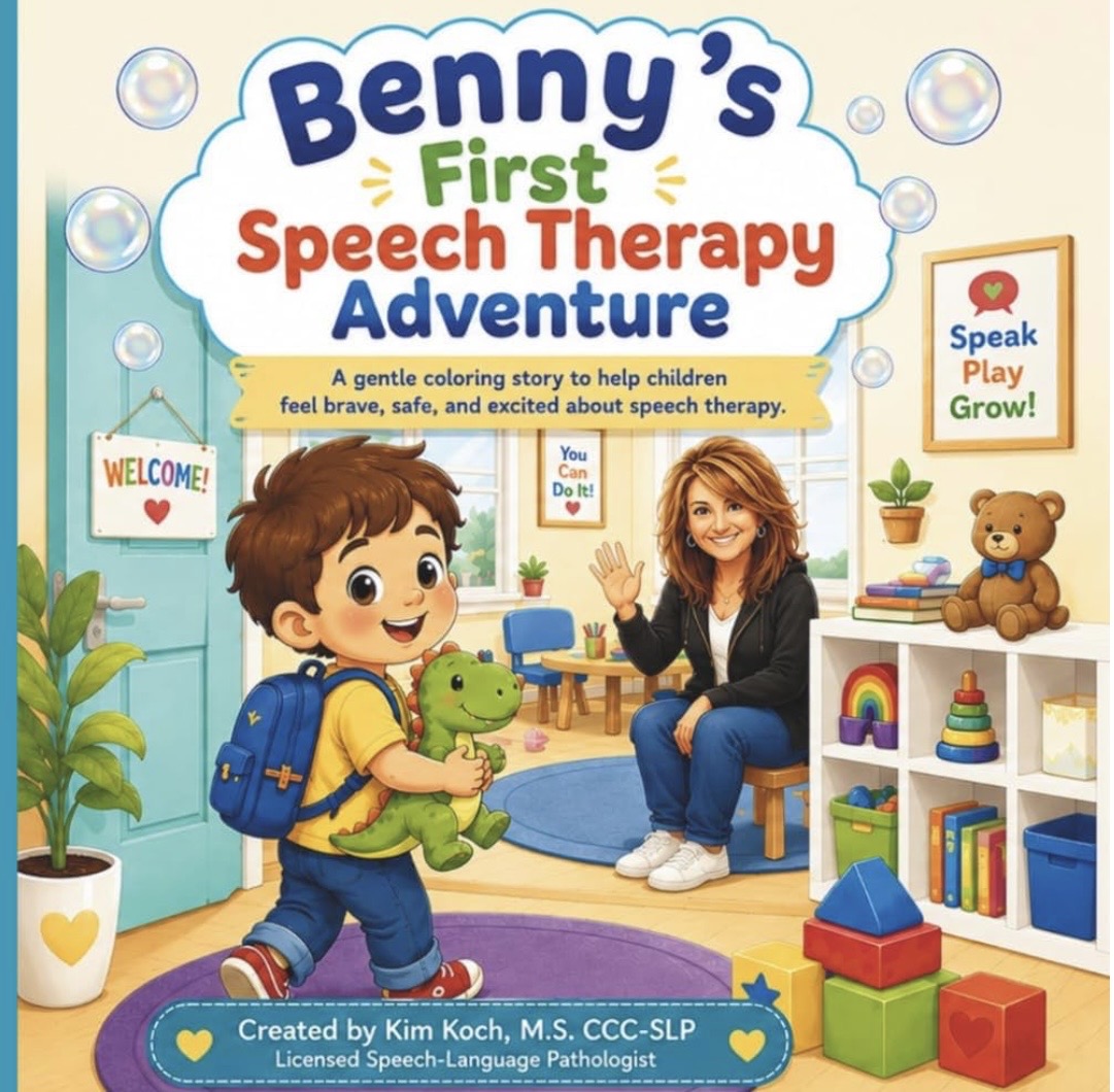 Benny's First Speech Therapy Adventure book cover