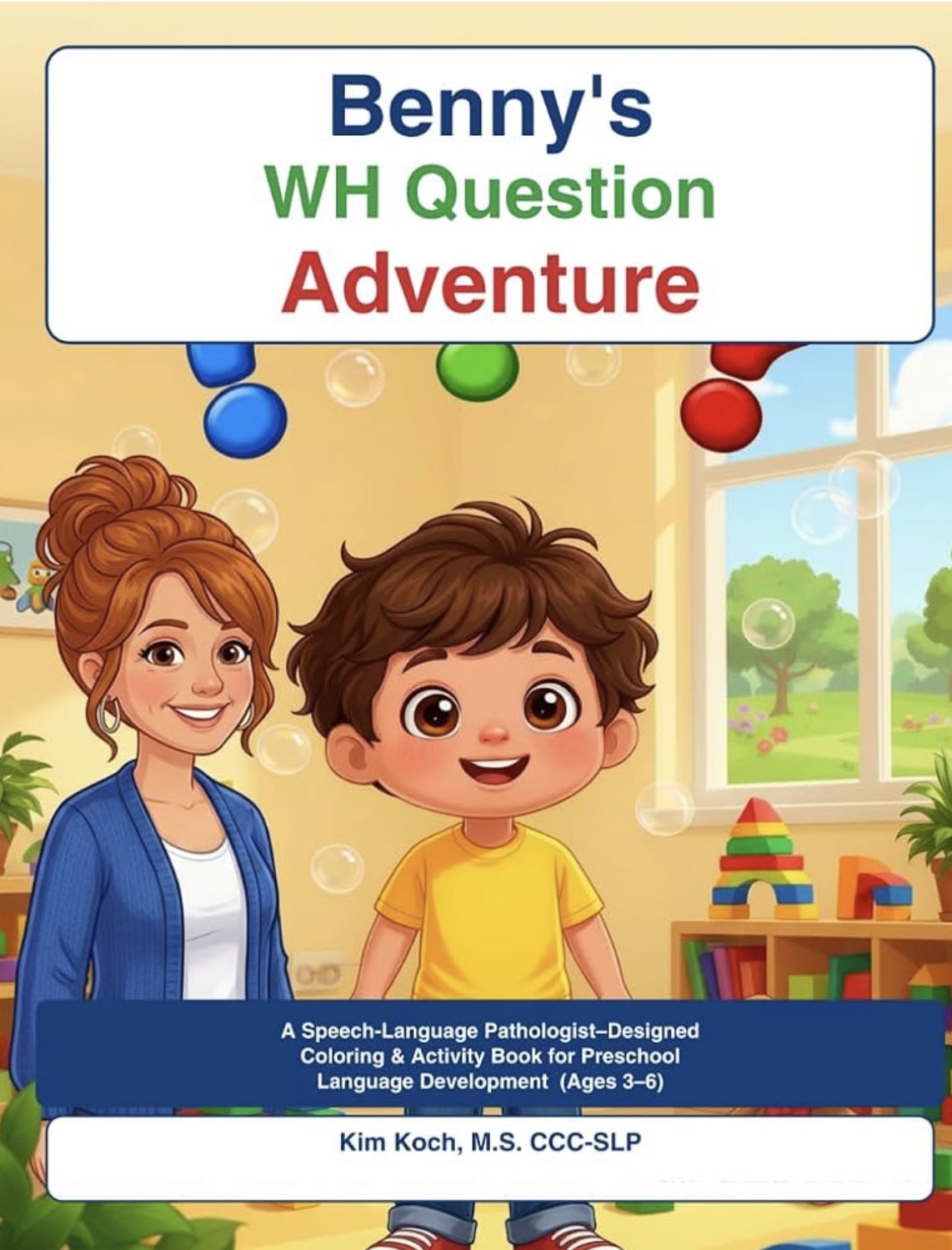 Benny's WH Question Adventure book cover